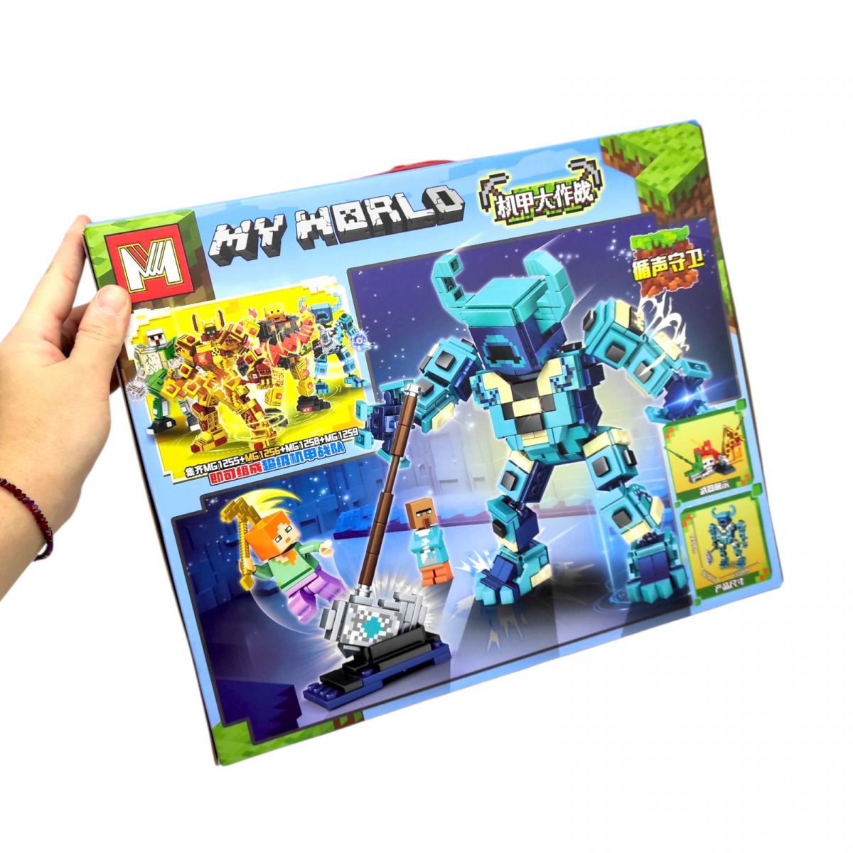 КОНСТРУКТОР MINECRAFT (494 ДЕТАЛЕЙ)  фото 2