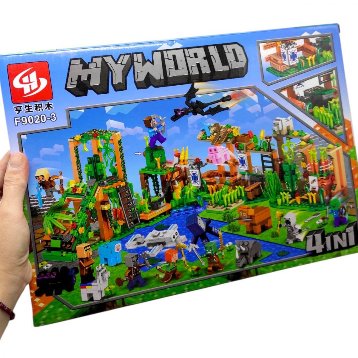 Конструктор "Майнкрафт/Minecraft" 398 дет  фото 2