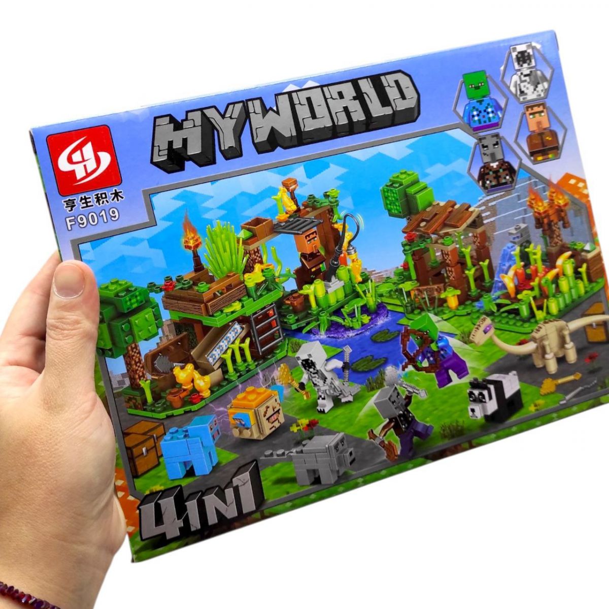 Конструктор "Майнкрафт/Minecraft" (вид 1)  фото 2