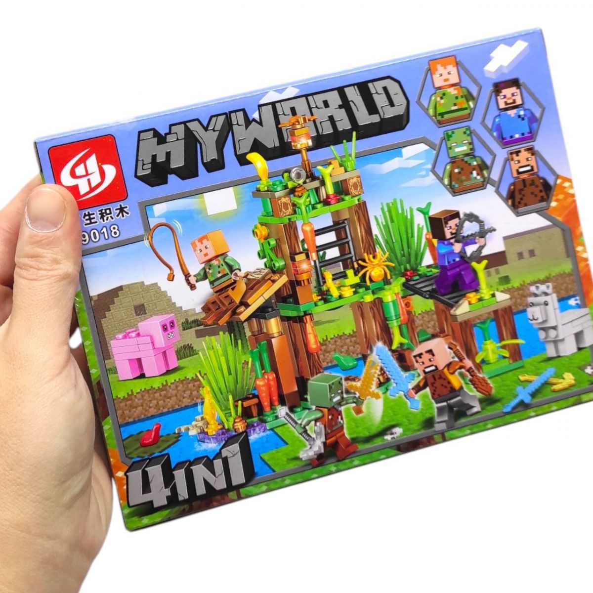 Конструктор "Майнкрафт/Minecraft" (вид 3)  фото 2