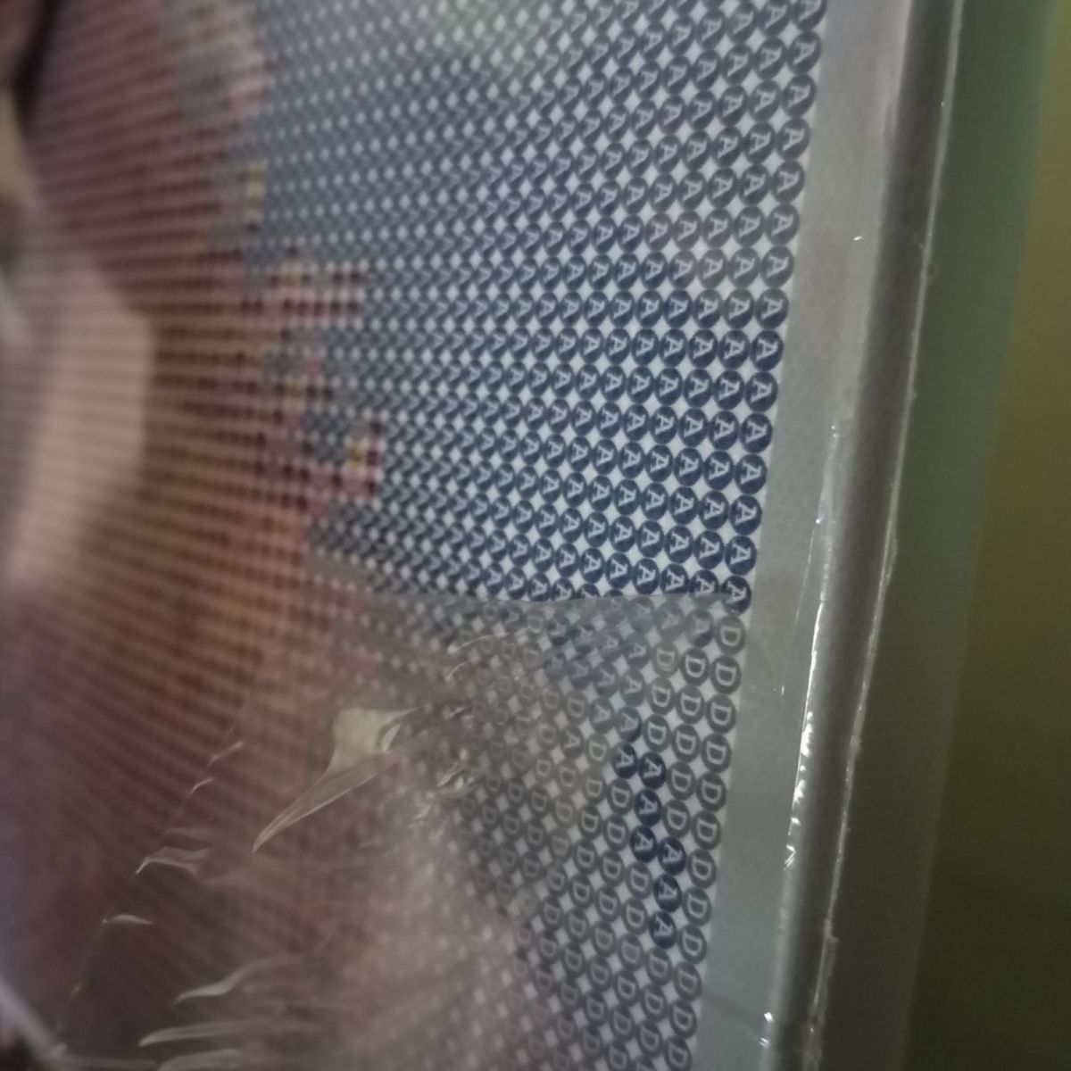 Уцінка.  Алмазна мозаїка "Польові квіти" 40х80 см  - Пошкоджена слюда  фото 2