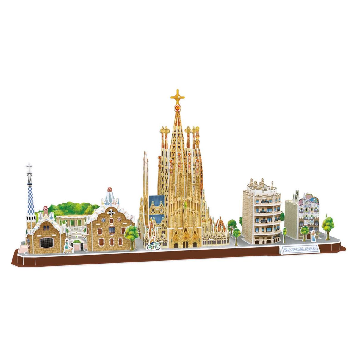 ТРИВИМIРНА ГО ЛОВОЛОМКА-КОНСТРУКТОР CITY LINE BARCELONA  фото 2 ТРИВИМIРНА ГО ЛОВОЛОМКА-КОНСТРУКТОР CITY LINE BARCELONA  фото 2