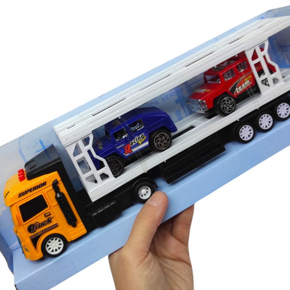 Автовоз інерційний 99A6-1C в коробці р. 35x6,5x12 см YG Toys фото 2 Автовоз інерційний 99A6-1C в коробці р. 35x6,5x12 см YG Toys фото 2
