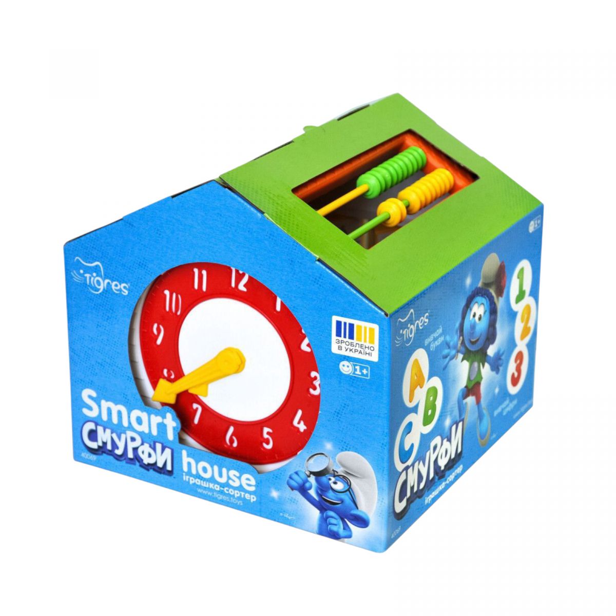 Іграшка-сортер "Smart house" 21 ел. , СМУРФИ  фото 2