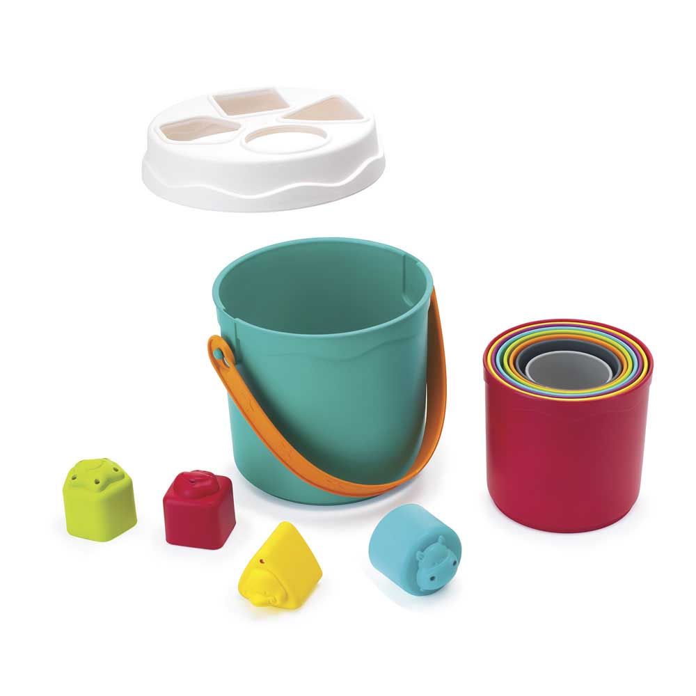 INFANTINO Розвиваючий набір сортер Райдужна вежа  фото 2