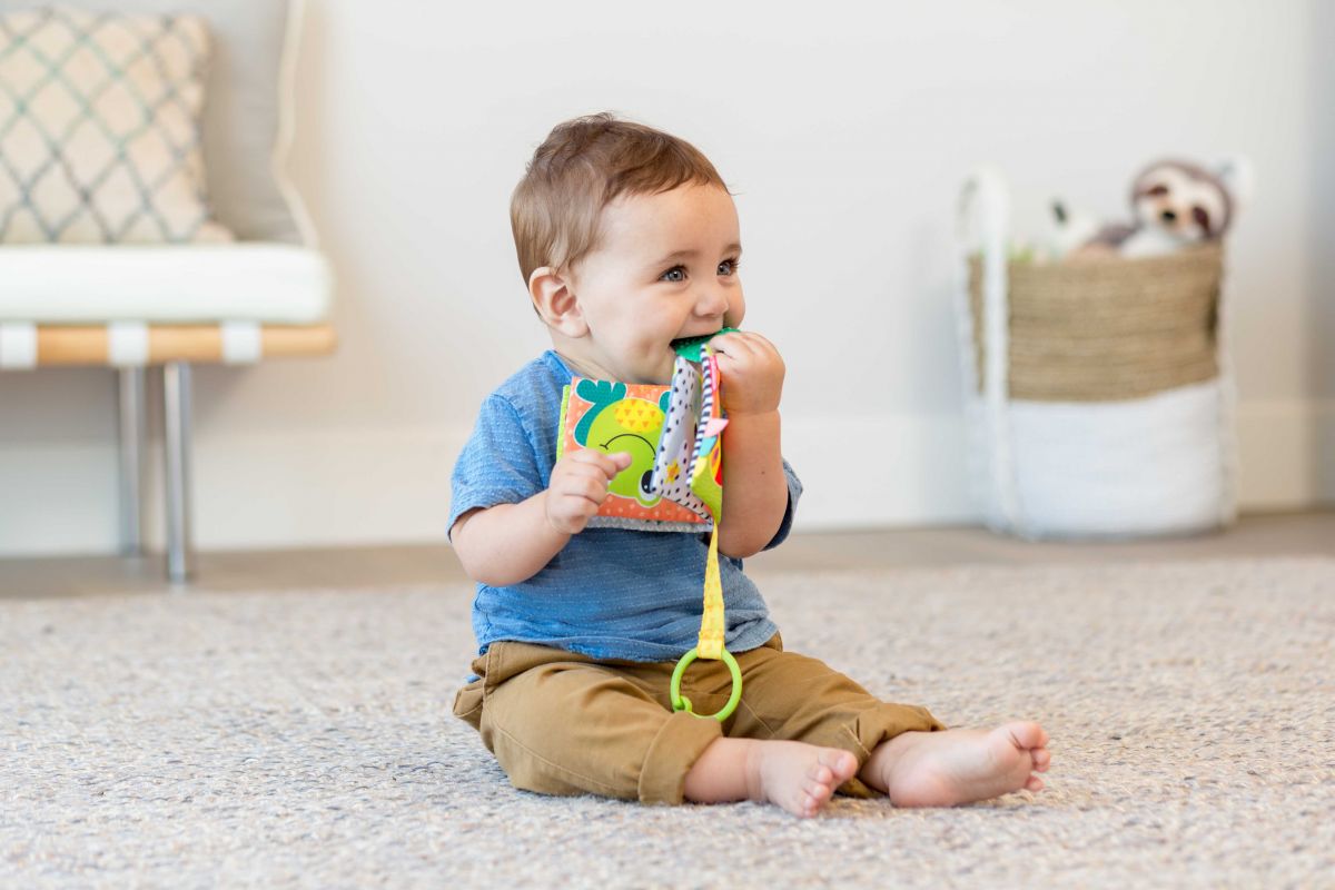 INFANTINO Навесная книга с прорезывателем Животные  фото 2