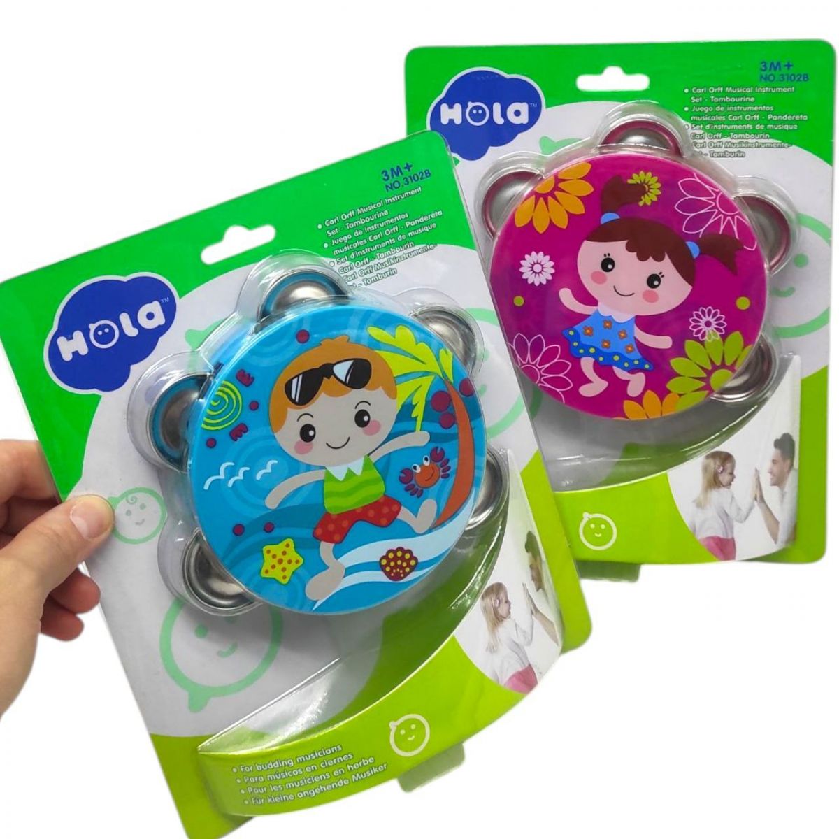 Бубон дитячий, синій  фото 2