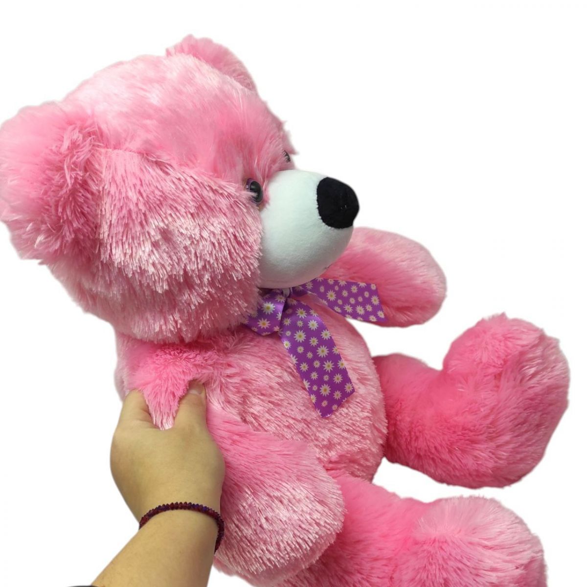 М'яка іграшка "Ведмедик Тедді" 50 см (РОЖЕВИЙ)  фото 2 М'яка іграшка "Ведмедик Тедді" 50 см (РОЖЕВИЙ)  фото 2