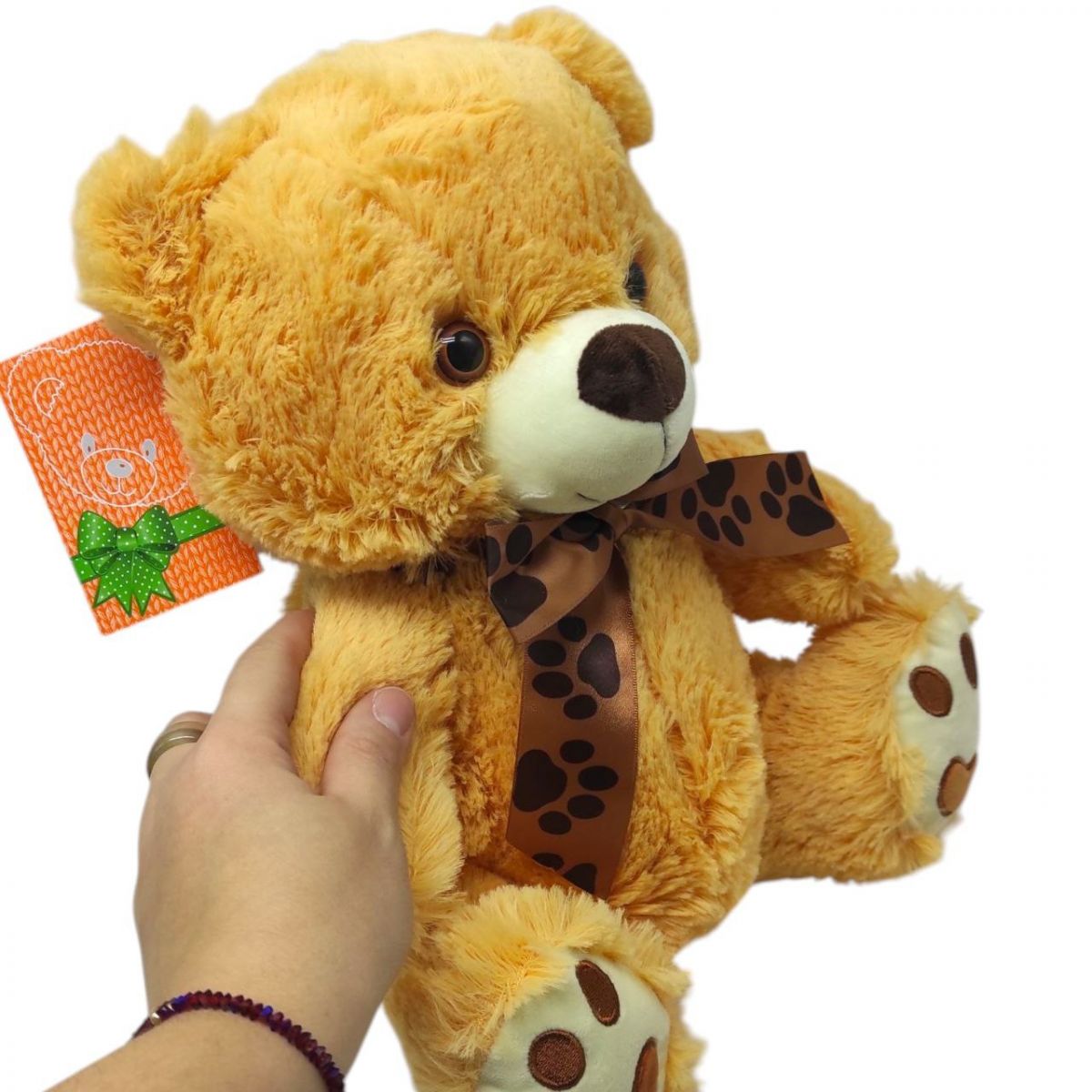 М'яка іграшка "Ведмедик" 30 см (СВІТЛО-КОРИЧНЕВИЙ)  фото 2 М'яка іграшка "Ведмедик" 30 см (СВІТЛО-КОРИЧНЕВИЙ)  фото 2