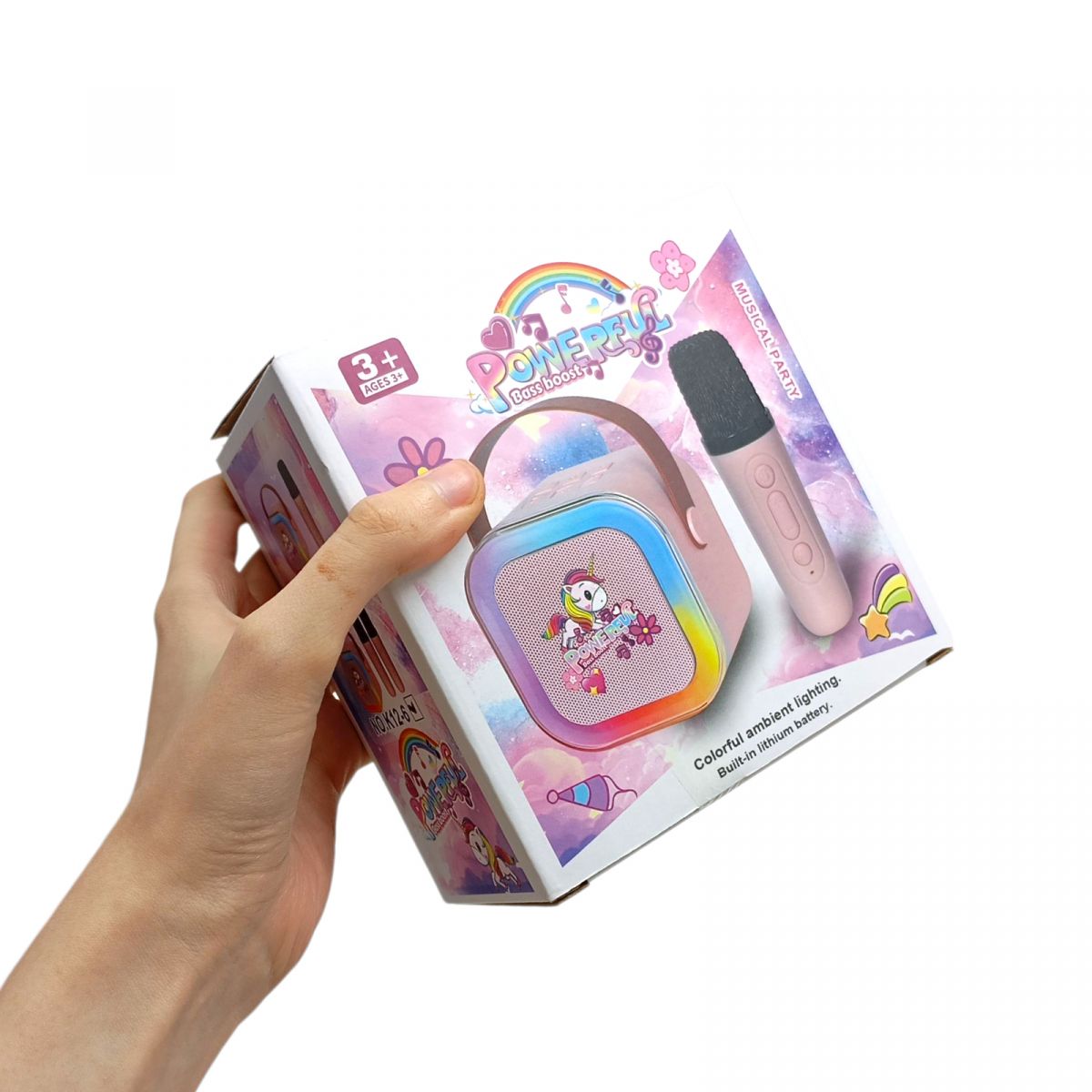 Караоке и подсветка, в коробке  фото 2 Караоке и подсветка, в коробке  фото 2