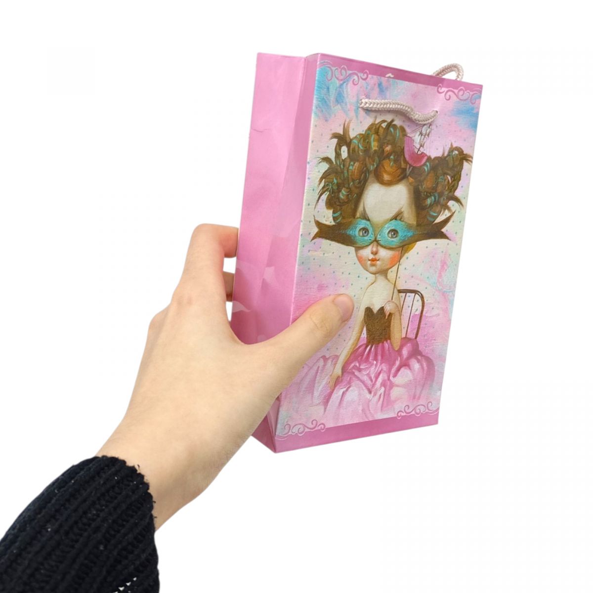 Пакет паперовий 11*18*5см мікс видів  фото 2