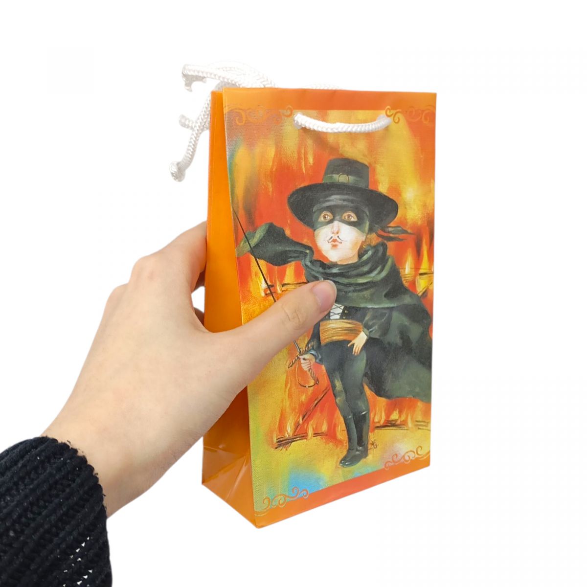 Пакет паперовий 11*18*5см мікс видів  фото 2