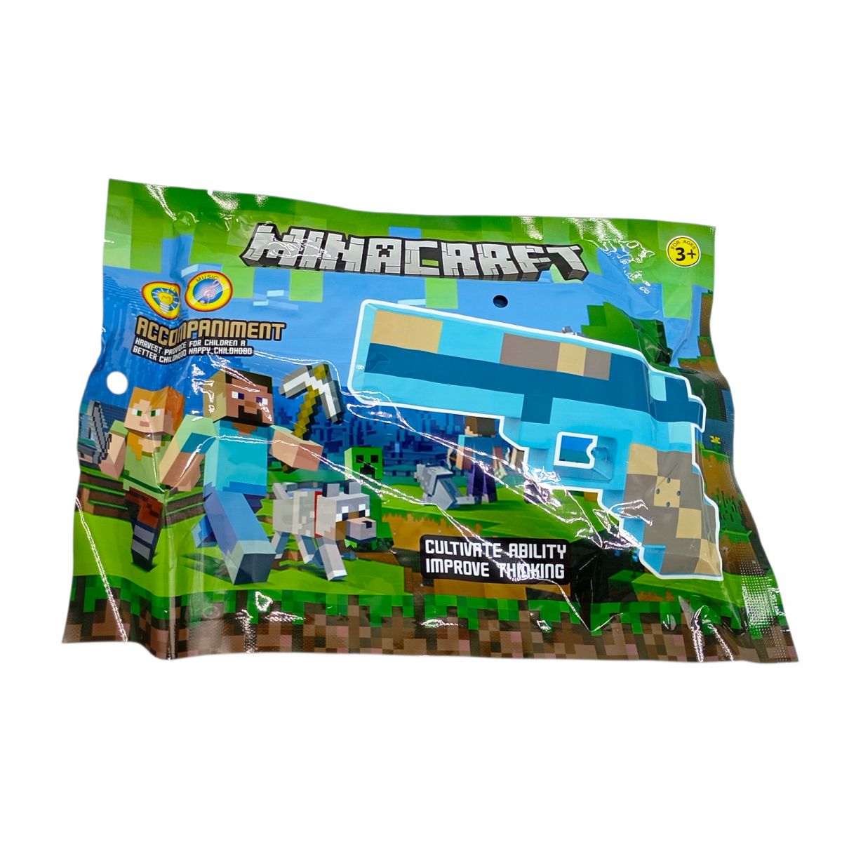 Пістолет MINECRAFT у пакеті  фото 2