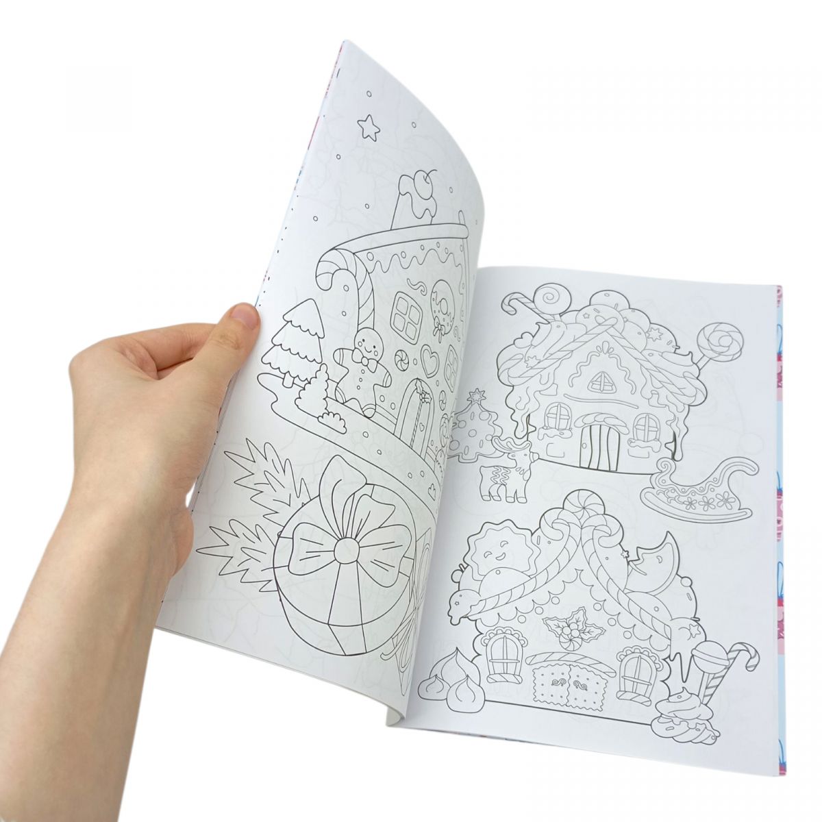 Розфарбовка, 210х297 мм, (MERRY CHRISTMAS)  фото 2