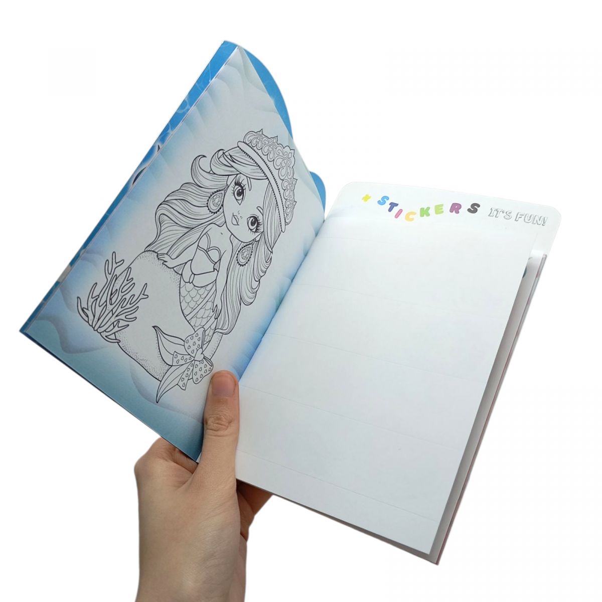 Раскраска 135 х 190мм.  (CUTE GIRLS)  фото 2