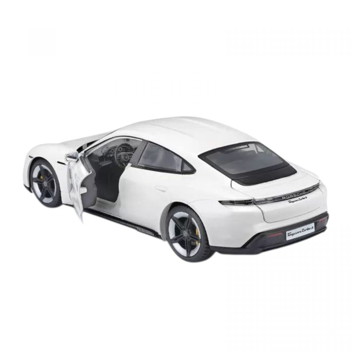 Автомодель - PORSCHE TAYCAN TURBO S 1:24 (БІЛИЙ)  фото 2 Автомодель - PORSCHE TAYCAN TURBO S 1:24 (БІЛИЙ)  фото 2