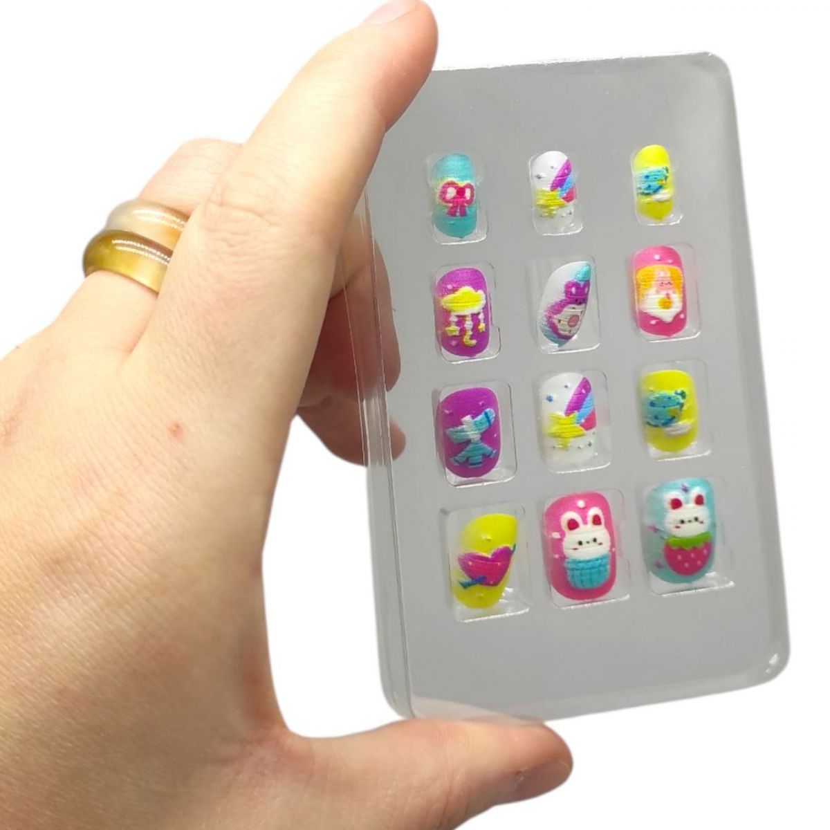 Аксесуари для дівчат (накладні нігті, з ефектом 3Д)  фото 2