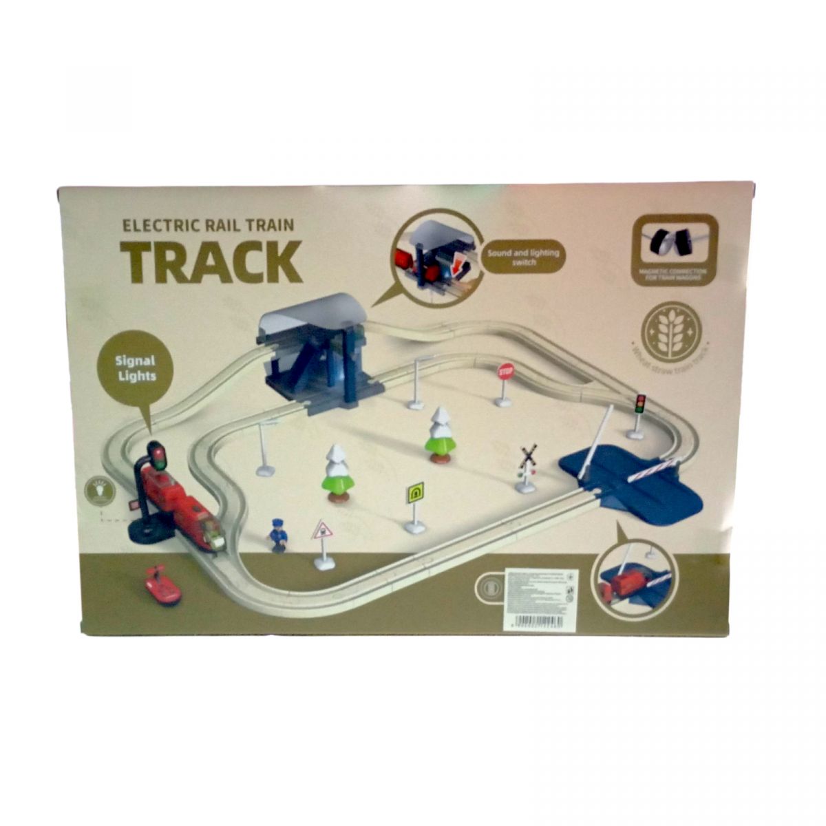 Залізна Дорога  на р. к. муз. світ. кор. 45*8*30  фото 2