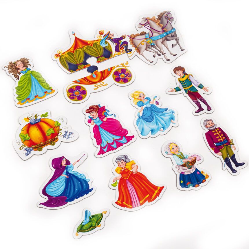 Гра настільна "Магнітний театр.  Попелюшка"  фото 2