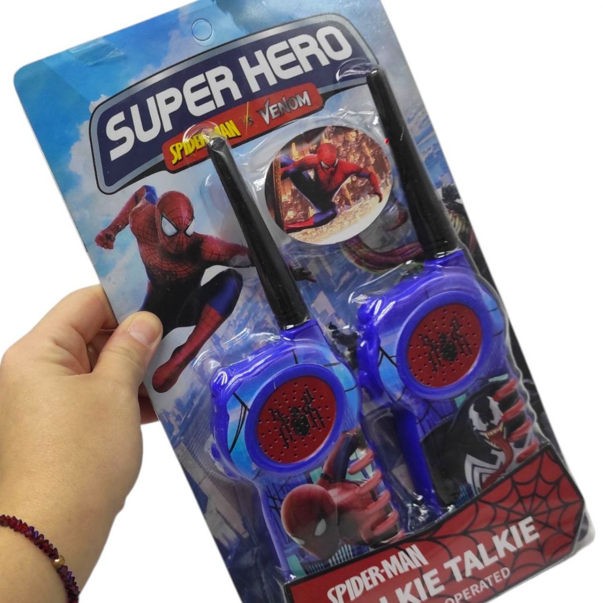 Рація, 2 рації, на батарейках, на листі  фото 2