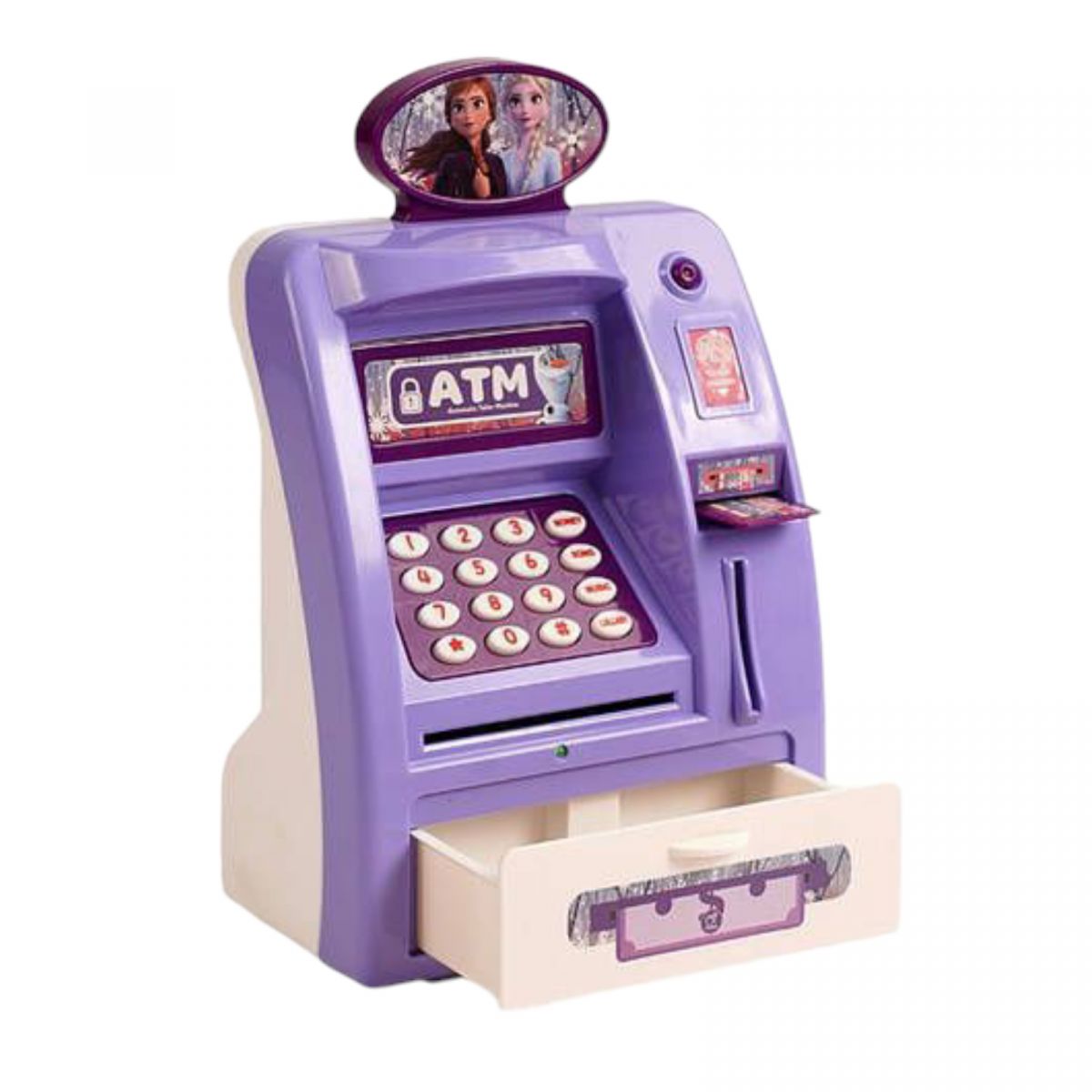 Сейф “Банкомат”, звук, підсвічування, імітація сканування відбитка пальця, банкноти, картка, інструкція, в коробці  фото 2