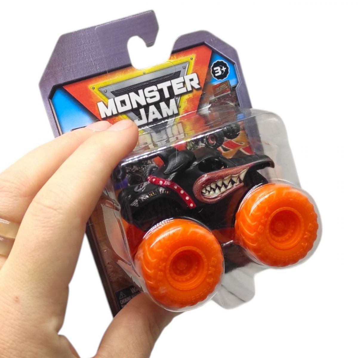 Іграшка машинка Monster Jam (ЧОРНО-ЗЕЛЕНИЙ)  фото 2