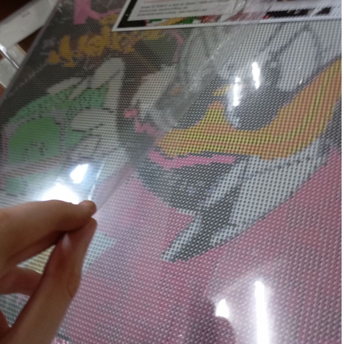 Уценка.  Алмазная мозаика "Скрудж Макдак.  Мультфильм Утиные истории" 40х50 см - Повреждена слюда  фото 2