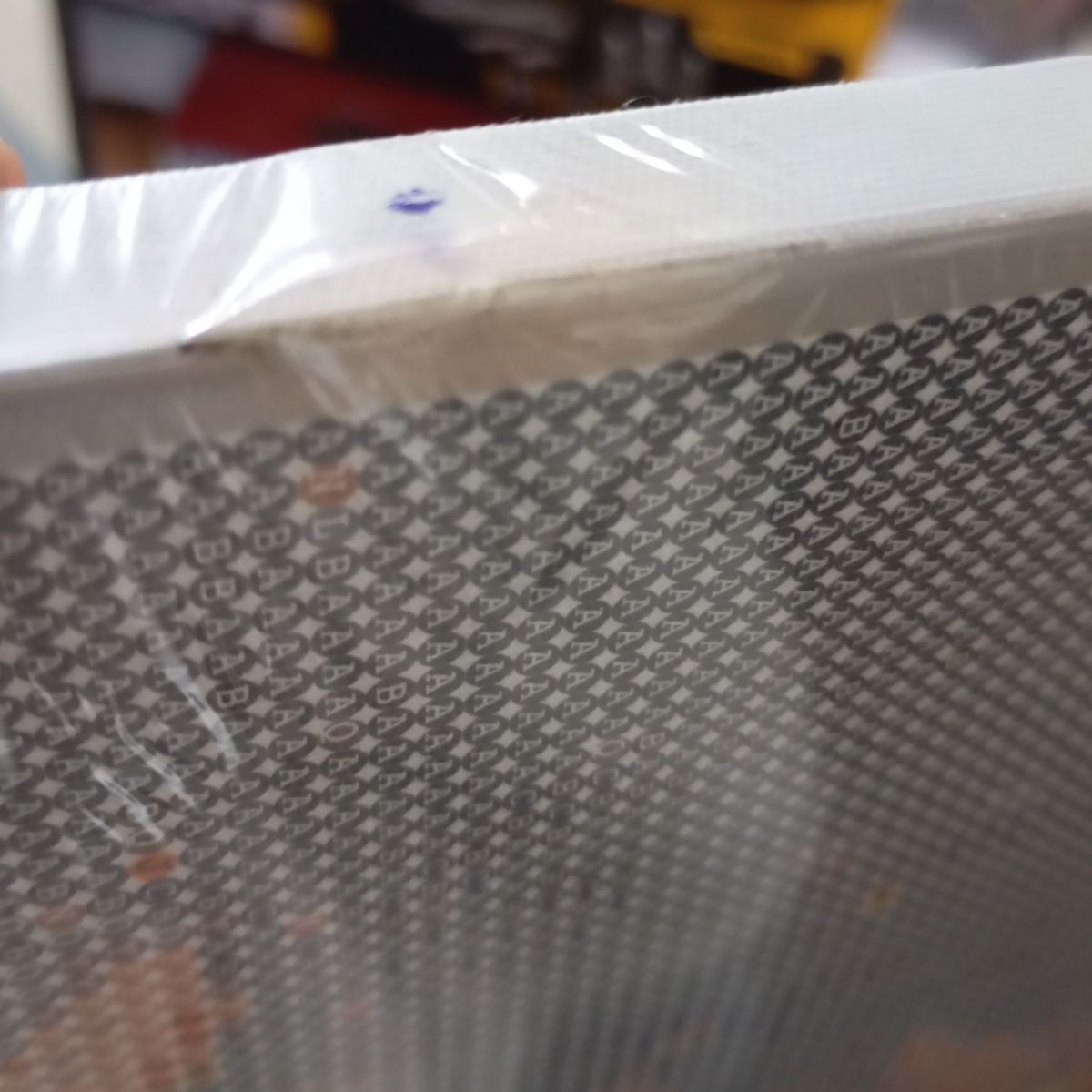 Уцінка.  Алмазна мозаїка "Шахи" 40х50 см  - Порвана слюда  фото 2