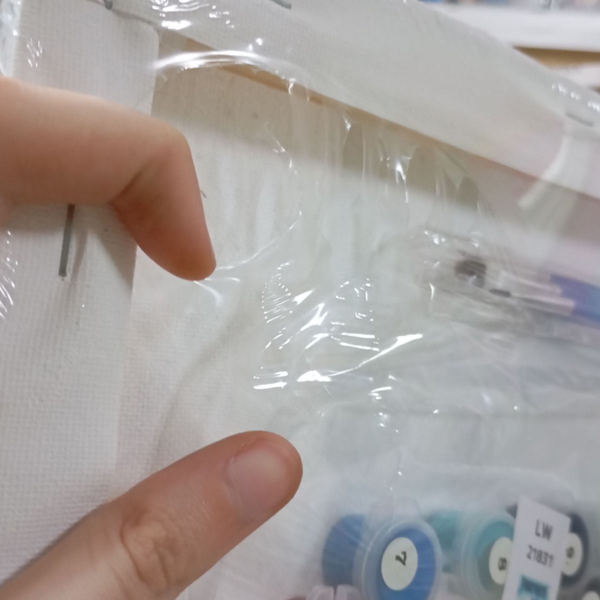 Уцінка.  Картина за номерами Foнnite.  Гра Фортнайт 30*30 см Орігамі - Порвана слюда  фото 2