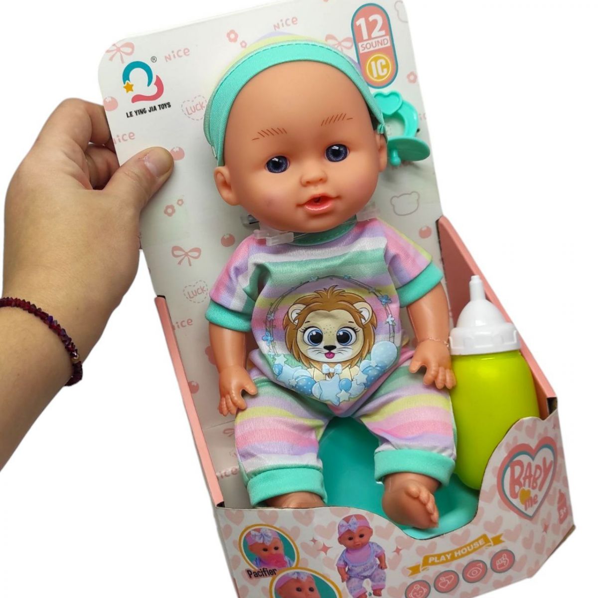 Пупс із аксесуарами 32 см (п'е пісяє)  фото 2