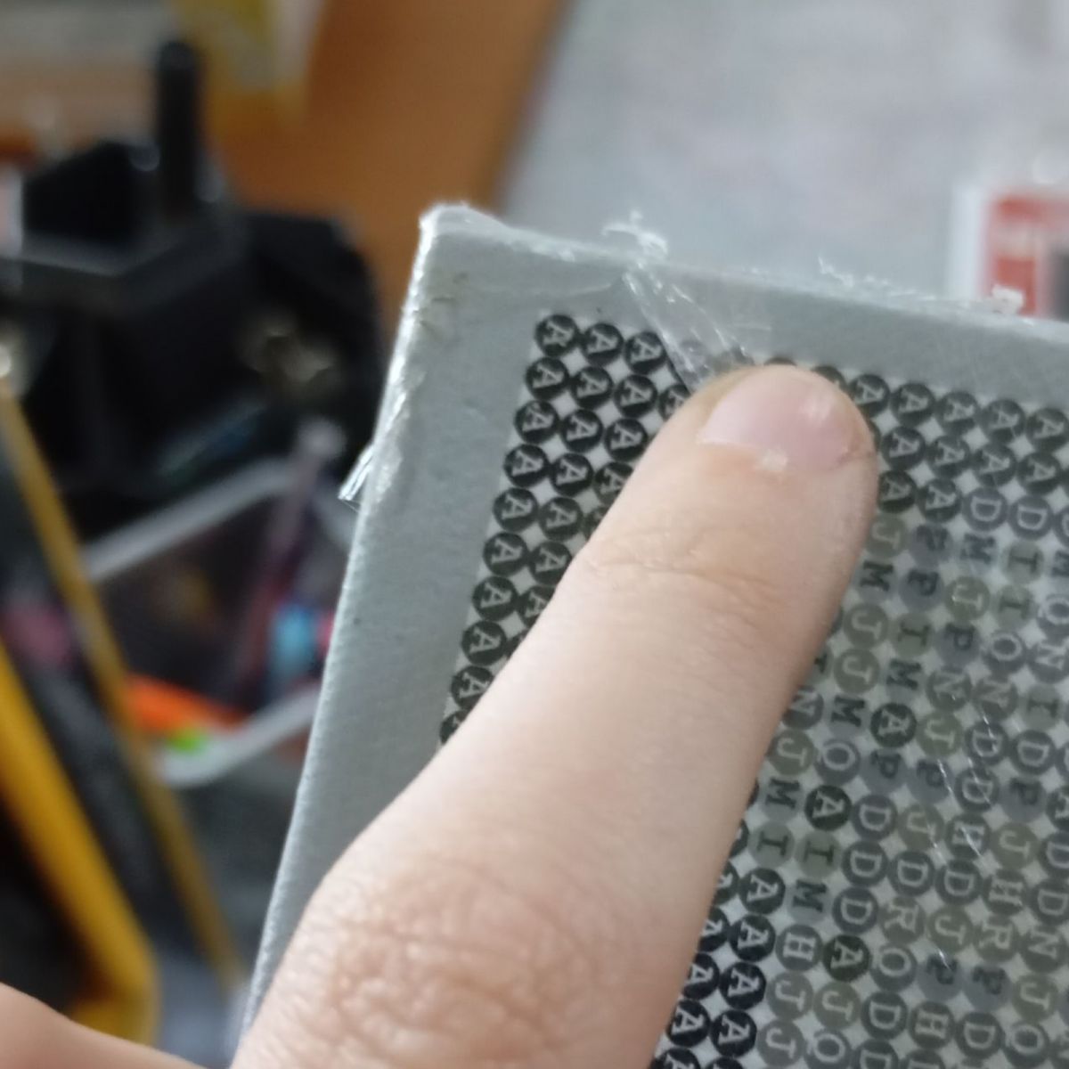 Уцінка.  Алмазна мозаїка "Скрудж Макдак, долар чорний" 80х40 см - Порвана слюда  фото 2