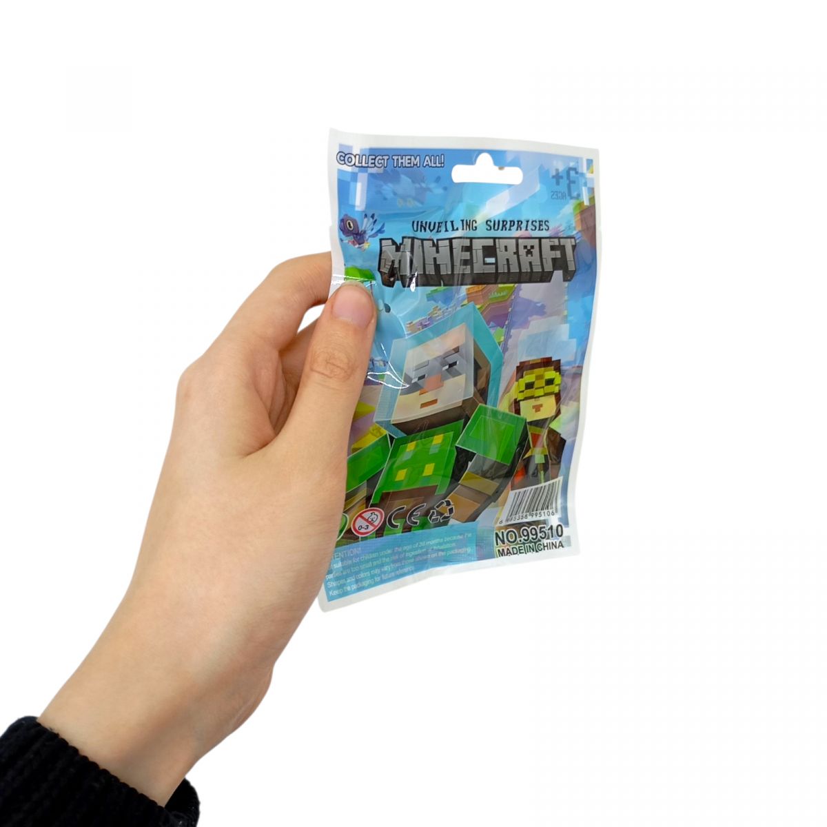 Фігурки з картками Майнкрафт у пакеті  фото 2