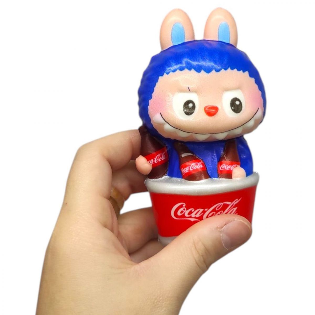 Сквіші "Чудики Лабубу з напоєм" 12 см, мікс видів  фото 2