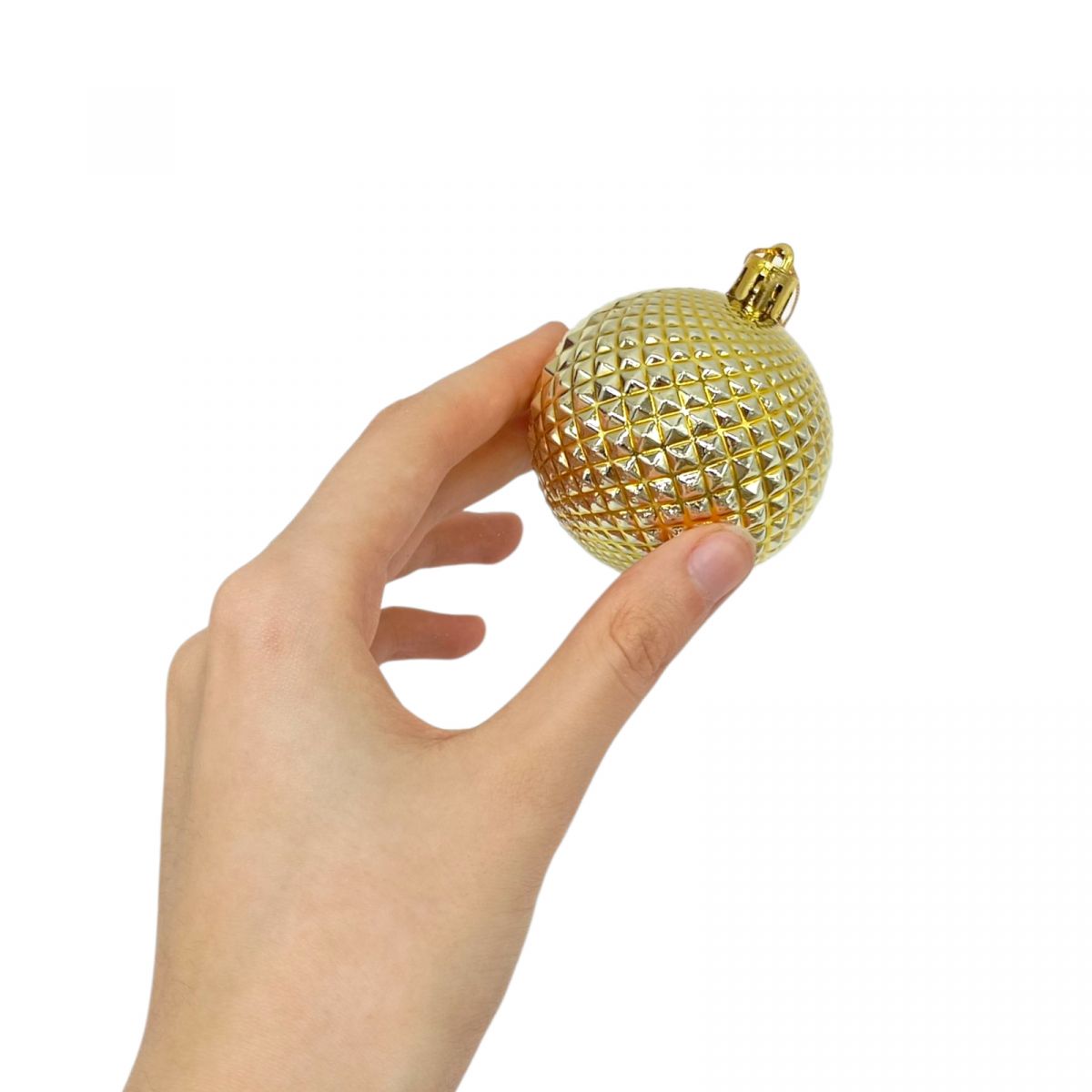 Елочные шарики золотой вечер 5 см, 12 шт. , набор  фото 2