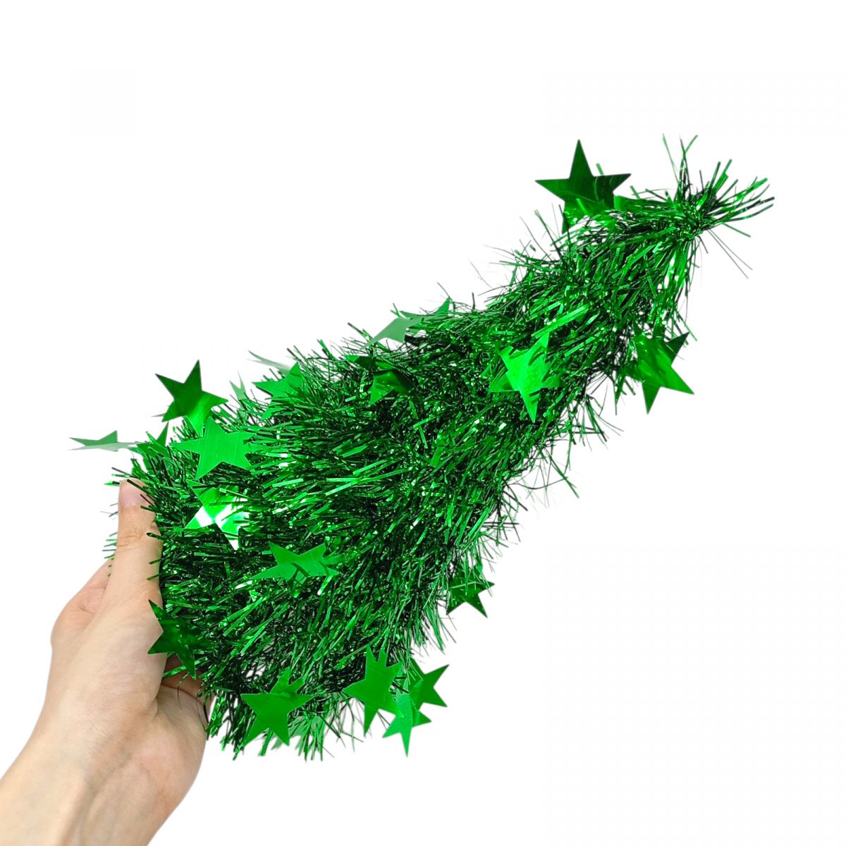 Новорічна декоративна ялинка Зірочка 26 см  фото 2