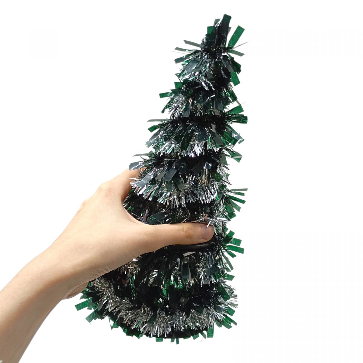 Новорічна декоративна ялинка Завірюха 26 см  фото 2