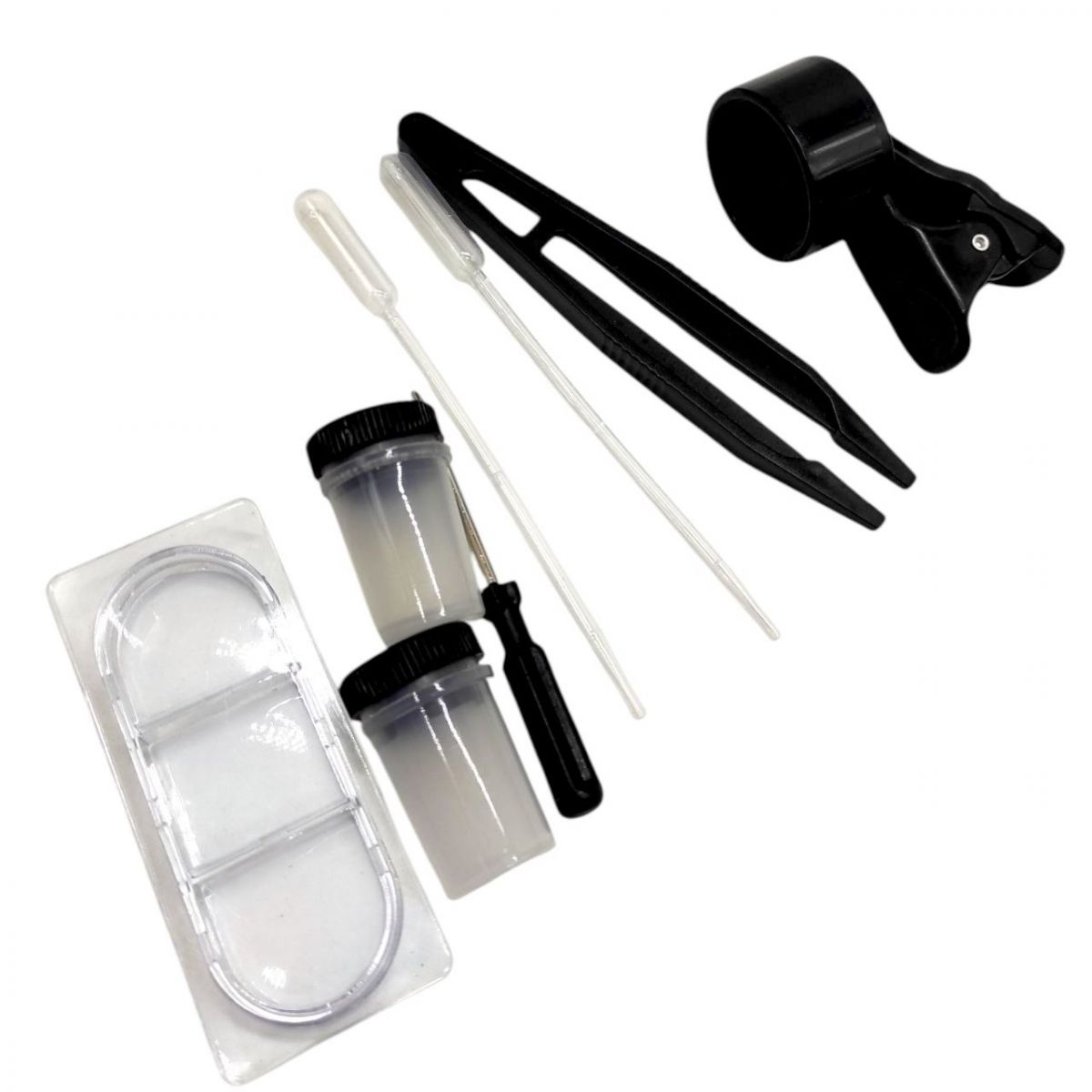 Мікроскоп 250х збільшення, (ПОМАРАНЧЕВИЙ)  фото 2