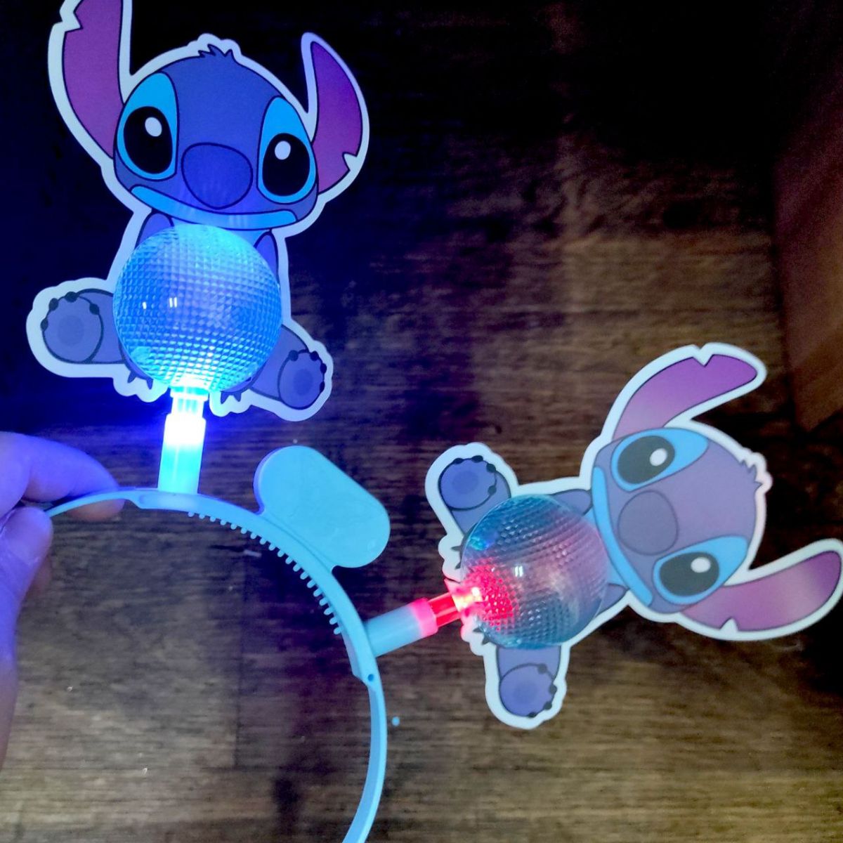 Обруч, що світиться СТІЧ (БЛАКИТНИЙ)  фото 2