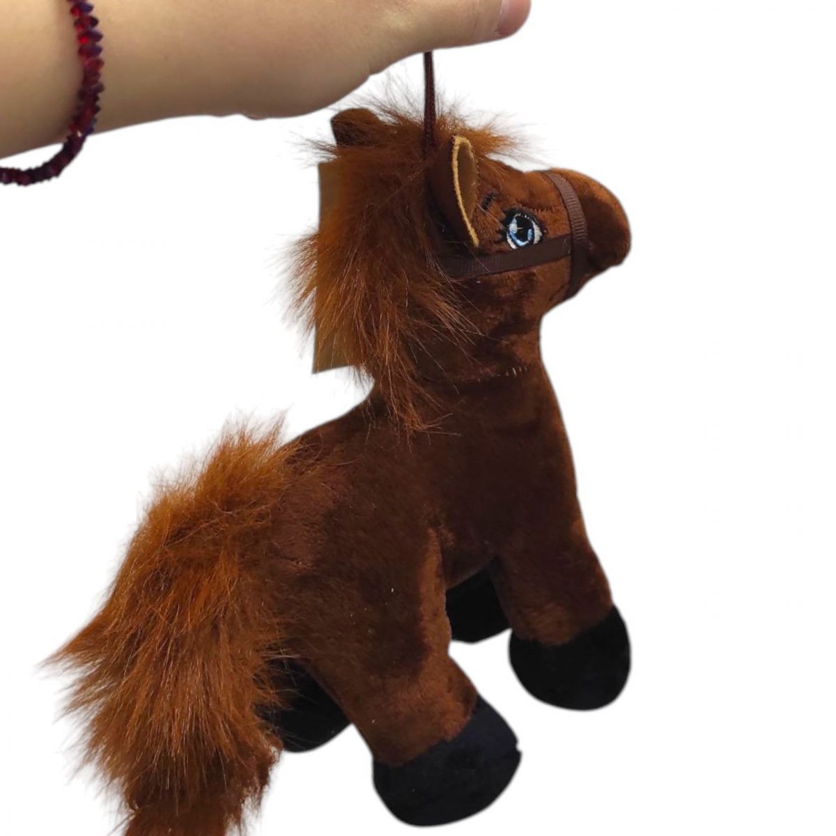 Конячкиа з присоскою 17 см (КОРИЧНЕВИЙ)  фото 2