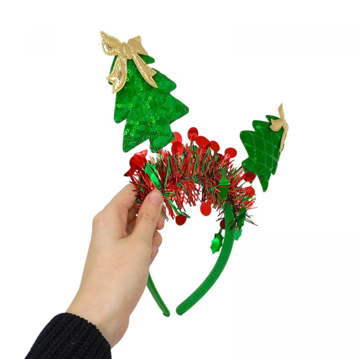 Обруч на голову "Елка"  фото 2