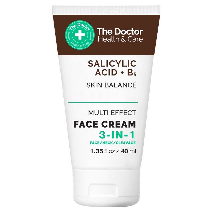 The Doctor Крем для обличчя Health & Care Salicylic Acid + B5 Face Cream 3в1, 40мл  фото 2