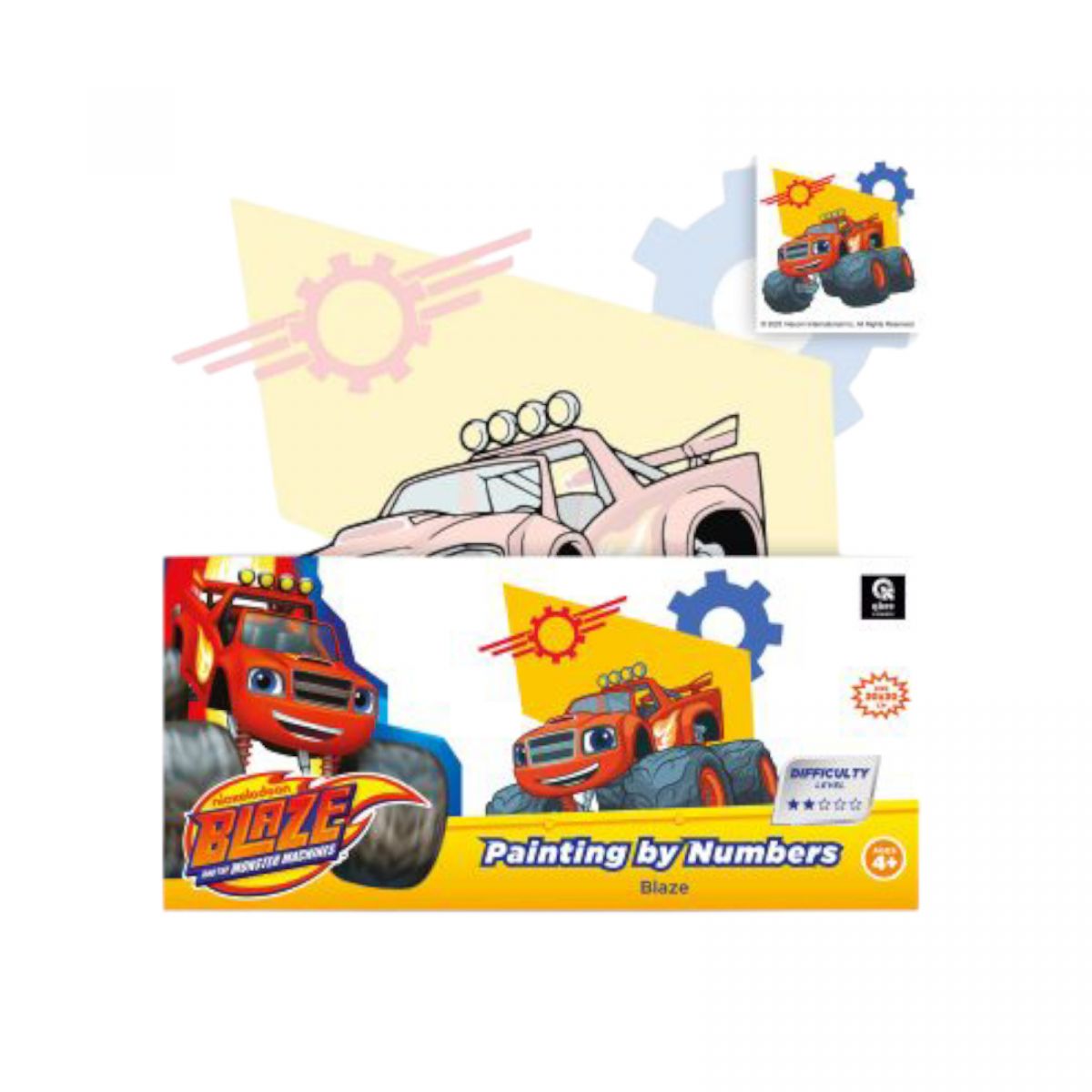 Набір для розпису по номерах 30х30 см "Блиск"  фото 2