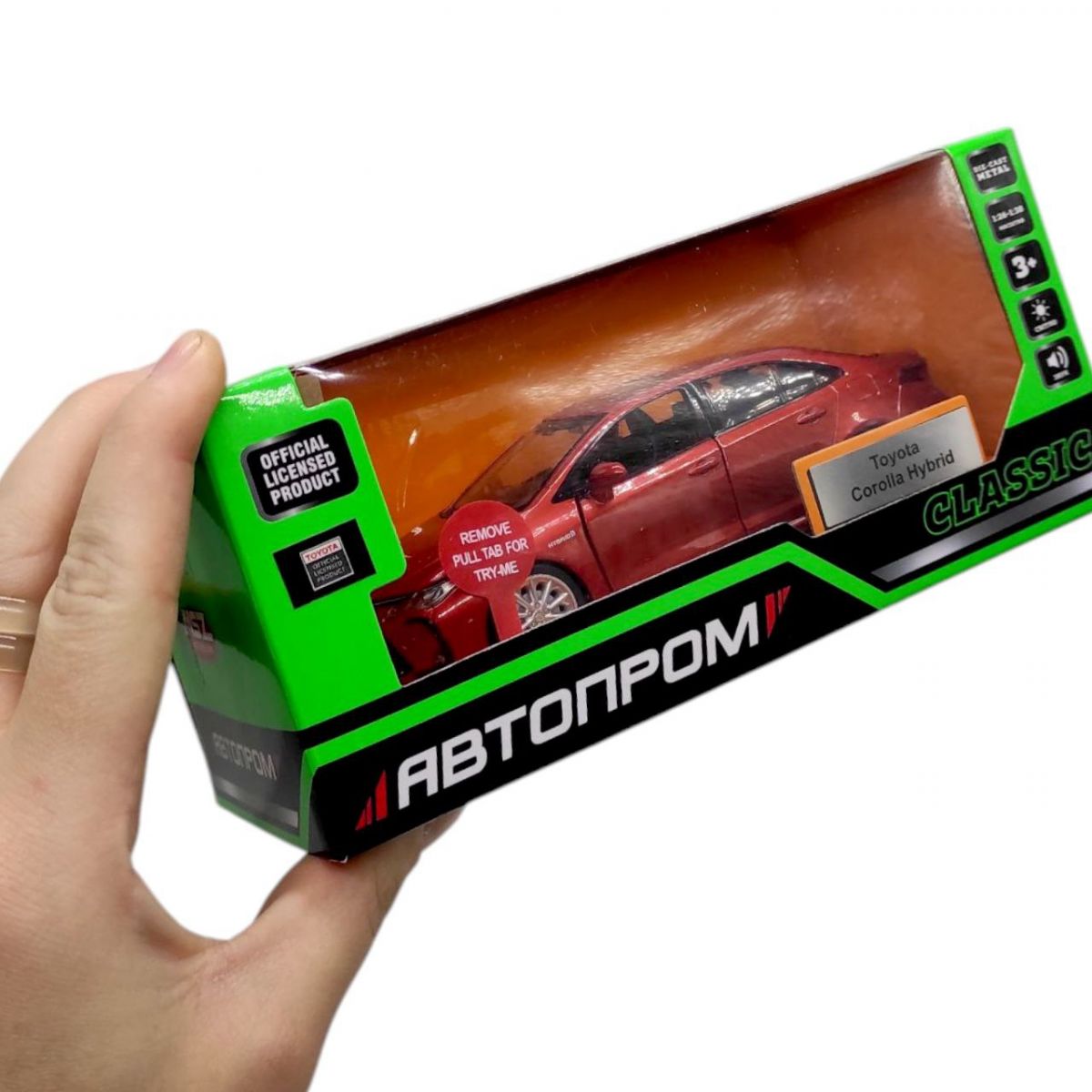 Машина металлическая "АВТОПРОМ.  Toyota Corolla Hybrid"  фото 2