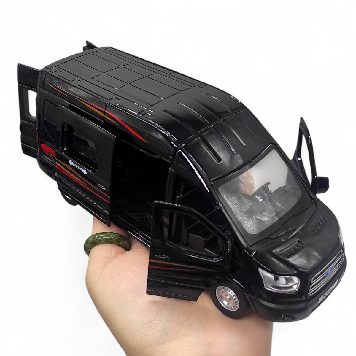 Машинка металева "АВТОПРОМ, Ford Transit" (коробка - 21,5х11,5х9,5 см)  фото 2