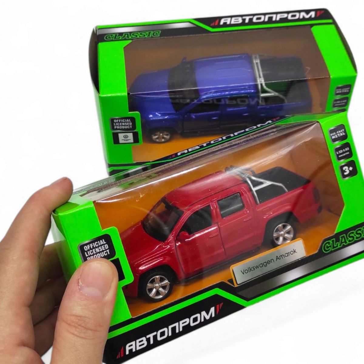 Машинка металева "Автопром: Volkswagen Amarok" (ЧЕРВОНИЙ)  фото 2