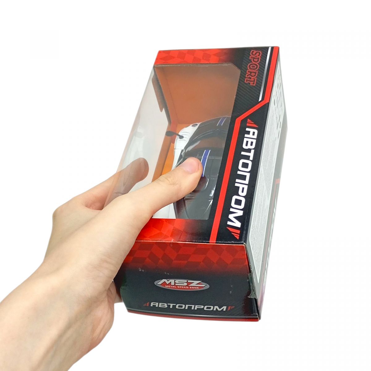 АВТОПРОМ 1:32 Pagani Huayra BC, (БЕЛАЯ)  фото 2