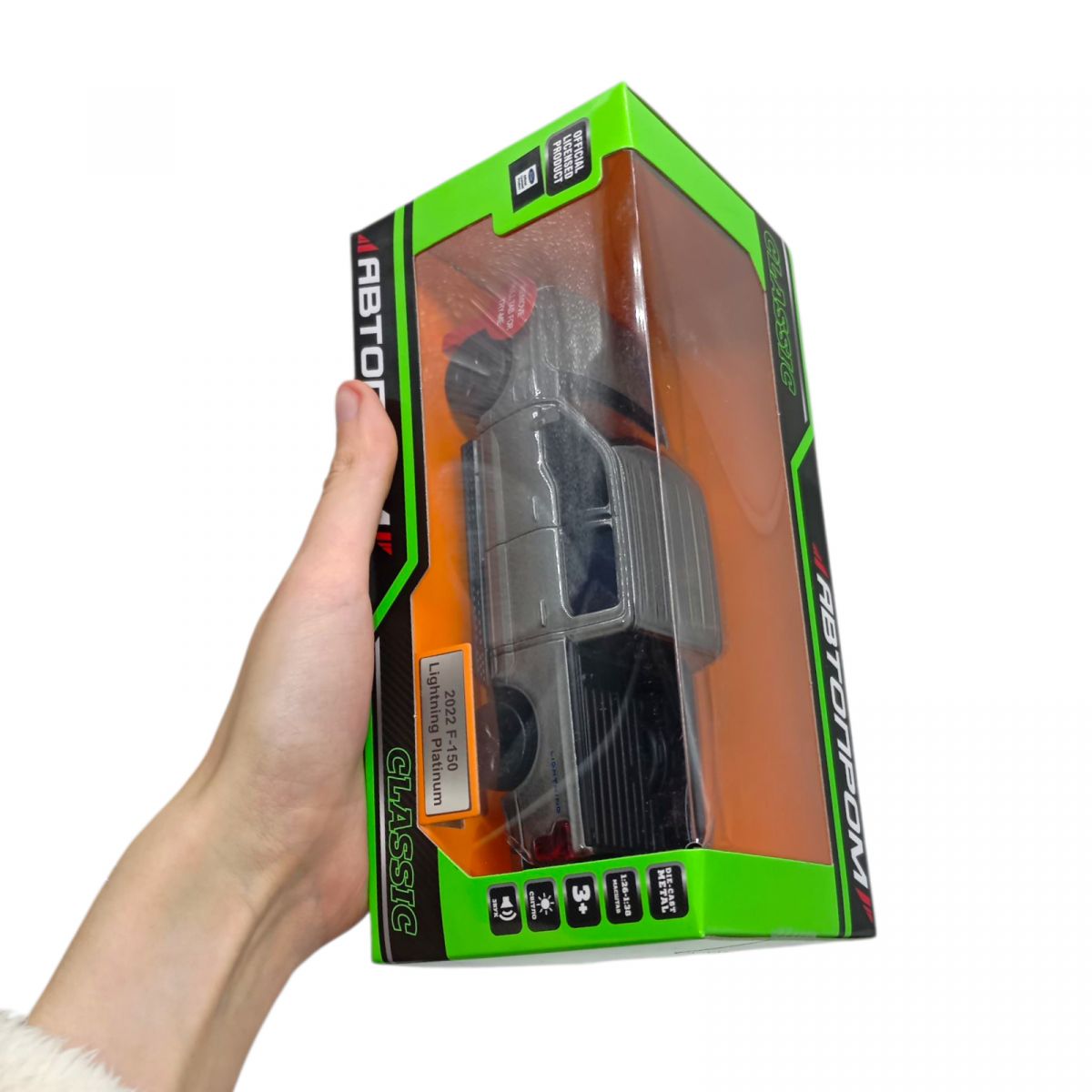 АВТОПРОМ 1:36 Ford F-150 (СЕРЫЙ)  фото 2