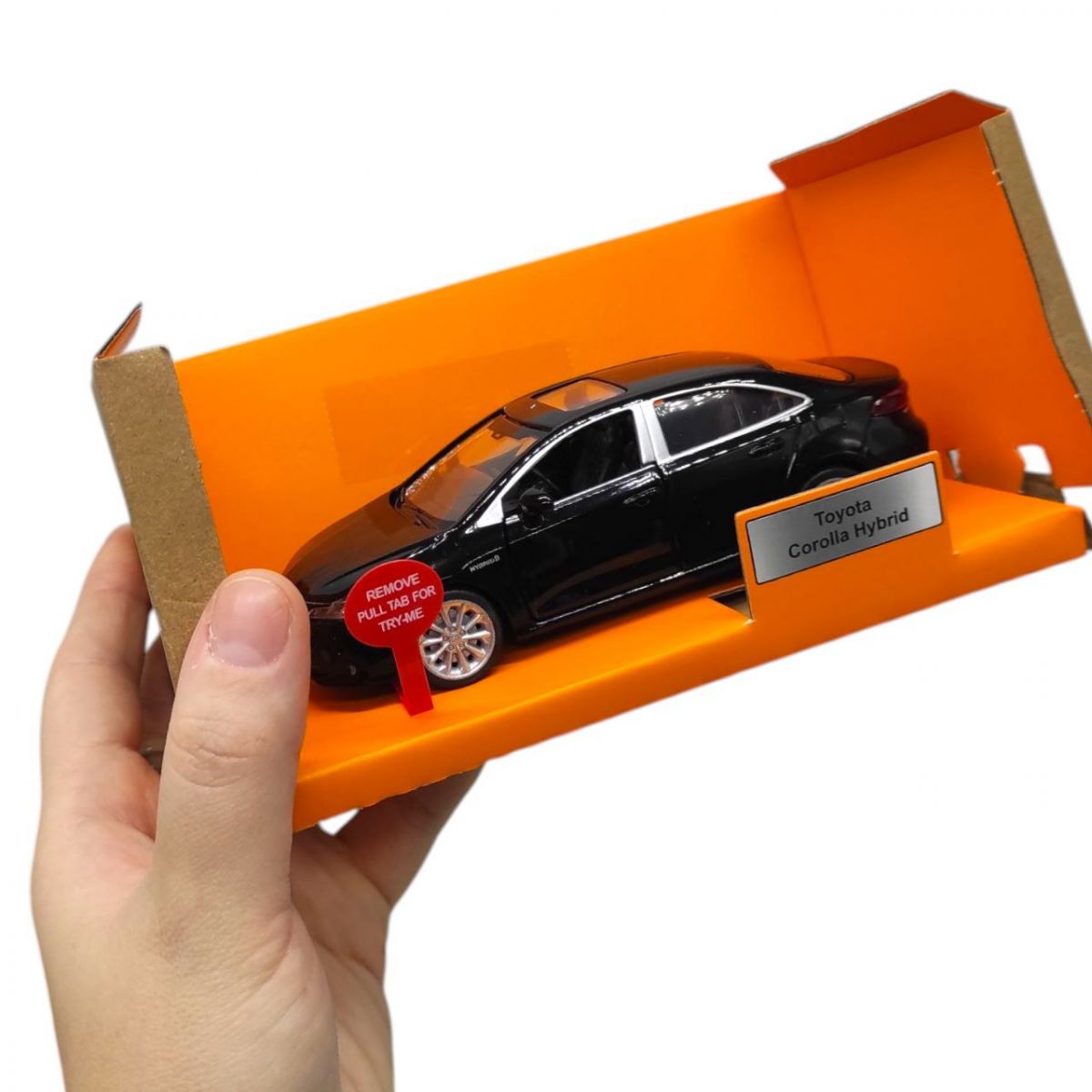 Машинка металева "Автопром: Toyota Corolla Hybrid" (ЧОРНА)  фото 2