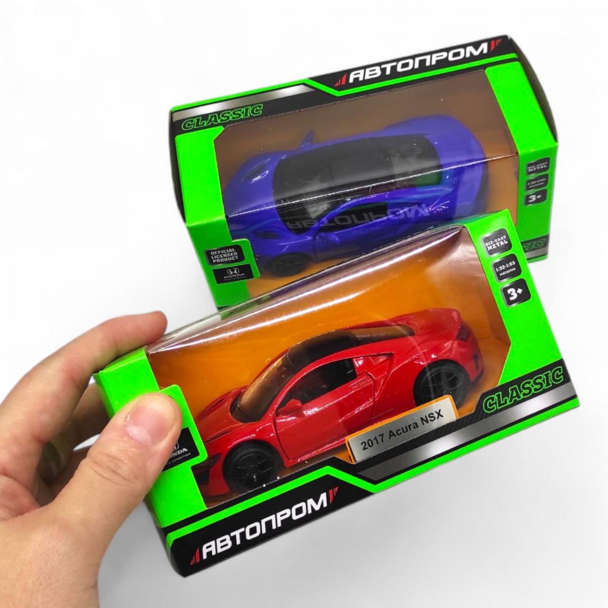 Машинка металева "Acura NSX" (СИНЯ)  фото 2