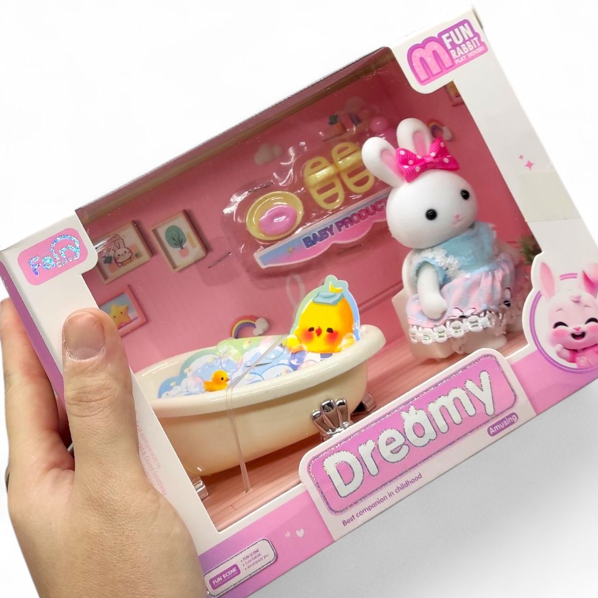 Набір меблів з тваринкою (флоксова фігурка, аксесуари)  фото 2